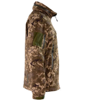 Армейская куртка с капюшоном Soft Shell Пиксель XL (990213) Kali - изображение 3