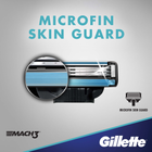 Змінні картриджі для гоління (леза) чоловічі Gillette Mach3 12 шт (3014260323240) - зображення 4