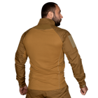 Сорочка бойова тактична польова зносостійка сорочка для силових структур 7196(M) койот (OPT-30181) - зображення 2