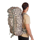 Рюкзак тактический полевой износостойкий для силовых структур AOKALI Outdoor A21 65L Camouflage ACU (OPT-21231) - изображение 4
