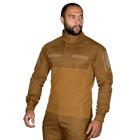 Сорочка бойова тактична польова зносостійка сорочка для силових структур 7196(L) койот (OPT-30181) - зображення 1