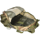 Рюкзак тактический полевой износостойкий для силовых структур AOKALI Y003 20-35L Camouflage Green (OPT-8311) - изображение 6