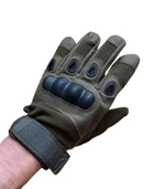 Тактические перчатки XL Олива - изображение 2