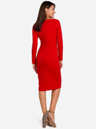 Sukienka ołówkowa damska Stylove S152 86502 S Czerwona (5903068438158) - obraz 2