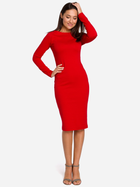 Sukienka ołówkowa damska Stylove S152 86502 L Czerwona (5903068438134) - obraz 1
