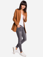 Піджак подовжений жіночий BeWear B102 87150 2XL Caramel (5903068433665) - зображення 3