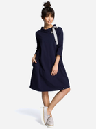 Sukienka tunika damska BeWear B070 87017 S Granatowa (5903068409035) - obraz 1