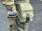 Військова сумка на стегна тактична Swat армійська сумка на стегно, ногу Tactic штурмова сумка поясна Олива (300-olive) - зображення 4
