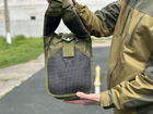 Універсальна тактична сумка на 20 л плечова військова сумка Tactic однолямкова сумка Олива (NB20-olive) - зображення 8