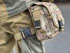 Військова тактична сумка на стегна Swat армійська сумка на стегно, ногу Tactic штурмова сумка поясна Мультикам (300-multic) - зображення 6