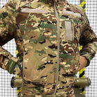 Зимняя мужская Куртка Single Sword с капюшоном Softshell на двойном флисе мультикам размер XL - изображение 3