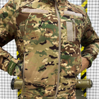 Зимняя мужская Куртка Single Sword с капюшоном Softshell на двойном флисе мультикам размер M - изображение 3