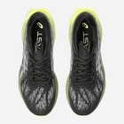 Чоловічі кросівки для бігу ASICS Novablast 3 1011B458-005 42 (8. 5US) 26. 5 см Чорний/Зелений (4550456636088) - зображення 4