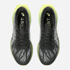 Чоловічі кросівки для бігу ASICS Novablast 3 1011B458-005 43. 5 (9. 5US) 27. 5 см Чорний/Зелений (4550456636101) - зображення 4