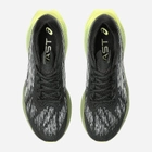 Чоловічі кросівки для бігу ASICS Novablast 3 1011B458-005 40 (7US) 25. 2 см Чорний/Зелений (4550456636156) - зображення 4