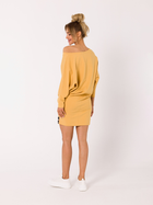 Sukienka tunika damska Made Of Emotion M732 S Żółta (5903887696647) - obraz 2