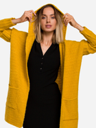 Кардиган жіночий Made Of Emotion M556 L/XL Жовтий (5903068487606) - зображення 1