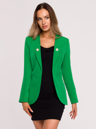 Піджак класичний жіночий Made Of Emotion M665 L Green (5903887663335) - зображення 1