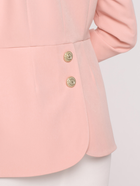 Піджак класичний жіночий Made Of Emotion M665 L Powder Pink (5903887663281) - зображення 6