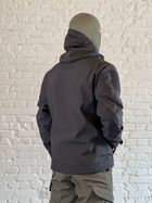 Тактический осенний костюм SoftShell черный для НГУ, ВСУ XXL - изображение 11