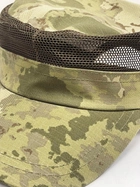 Кепка тактическая военная с сеткой, летняя бейсболка армейская регулируемая на липучке для армии и ВСУ, Хаки - изображение 3