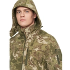 Мужская тактическая курточка с 6 карманами Combat Мультикам Soft Shell Турция Софтшел размер S - изображение 5