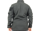 Куртка Vik-Tailor SoftShell з липучками для шевронів Black 58 - зображення 3