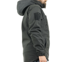 Куртка Vik-Tailor SoftShell з липучками для шевронів Black 56 - зображення 5