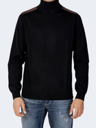 Sweter z golfem męski ciepły Antony Morato MMSW01328YA400006-9005 L Czarny (8052136297078) - obraz 1