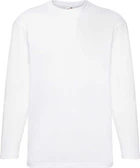 Футболка с длинным рукавом Fruit of the Loom Valueweight Long Sleeve Белый XL