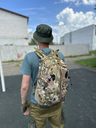 Тактичний рюкзак штурмовий Tactic військовий рюкзак 25 літрів міський рюкзак з відділом під гідратор мультикам (A57-807-multic) - зображення 2