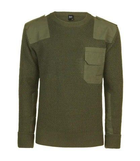 Армійський пуловер светр Brandit Оливковий L (Kali) - зображення 1