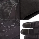 Тактические зимние перчатки размер XL Черный (Kali) - изображение 4