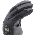 Зимові рукавички Mechanix з основою на теплому флісі із зовнішньою водонепроникною і водовідштовхувальною тканиною для активного відпочинку чорні з сірим (Kali) - зображення 6