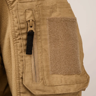 Армейская флисовая куртка Brandit материал Rip-Stop Койот S (Kali) - изображение 4