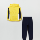 Zestaw (bluza z kapturem + spodnie) dziecięcy OVS 1820779 110 cm Yellow (8056781570371) - obraz 1