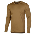 Лонгслів тактичний польовий чоловіча футболка з довгим рукавом для силових структур Camotec 7103 M Койот (OPT-8561) - зображення 1