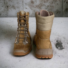 Берцы ботинки тактическая обувь теплые Зима до - 25 натуральная гидрофобная кожа+шерсть Premium усиленная пятка и носок 45 - изображение 6