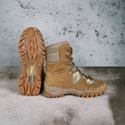 Берцы ботинки тактическая обувь теплые Зима до - 25 натуральная гидрофобная кожа Premium усиленная пятка и носок 38 - изображение 8