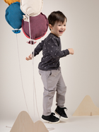 Дитяча футболка з довгими рукавами для хлопчика Pinokio Dreamer 86 см Графітова (5901033272035) - зображення 1