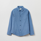 Підліткова сорочка для хлопчика OVS 1816967 146 см Блакитна (8056781499917) - зображення 1