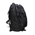 Рюкзак Tactical 3D тактическая сумка для переноски вещей Черный 40л (3DBlack) - изображение 2