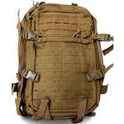 Рюкзак Lazer Big Coyote тактическая сумка для переноски вещей 40л (LB-Coyote) - изображение 3
