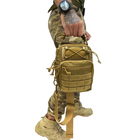Сумка Tactical 031 Coyote тактическая сумка для переноски вещей 23,5х6х12 см (TS031-Coyote) - изображение 6
