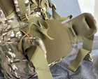 Туристический большой рюкзак Tactic походной военный рюкзак на 65 л тактический рюкзак Мультикам (ta65-multicam) - изображение 9