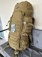 Туристичний великий рюкзак Tactic похідний військовий рюкзак рюкзак на 90 л тактичний рюкзак Койот (new-tur90-coyote) - зображення 7