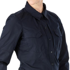 Рубашка 5.11 Tactical женская Women' Stryke Long Sleeve Shirt (Dark Navy) XL - изображение 4