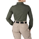 Рубашка 5.11 Tactical женская Women' Stryke Long Sleeve Shirt (Tdu Green) L - изображение 2