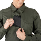 Рубашка 5.11 Tactical женская Women' Stryke Long Sleeve Shirt (Tdu Green) L - изображение 6