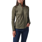 Куртка 5.11 Tactical жіноча флісова Women' Stratos Full Zip (Ranger Green) M - зображення 3